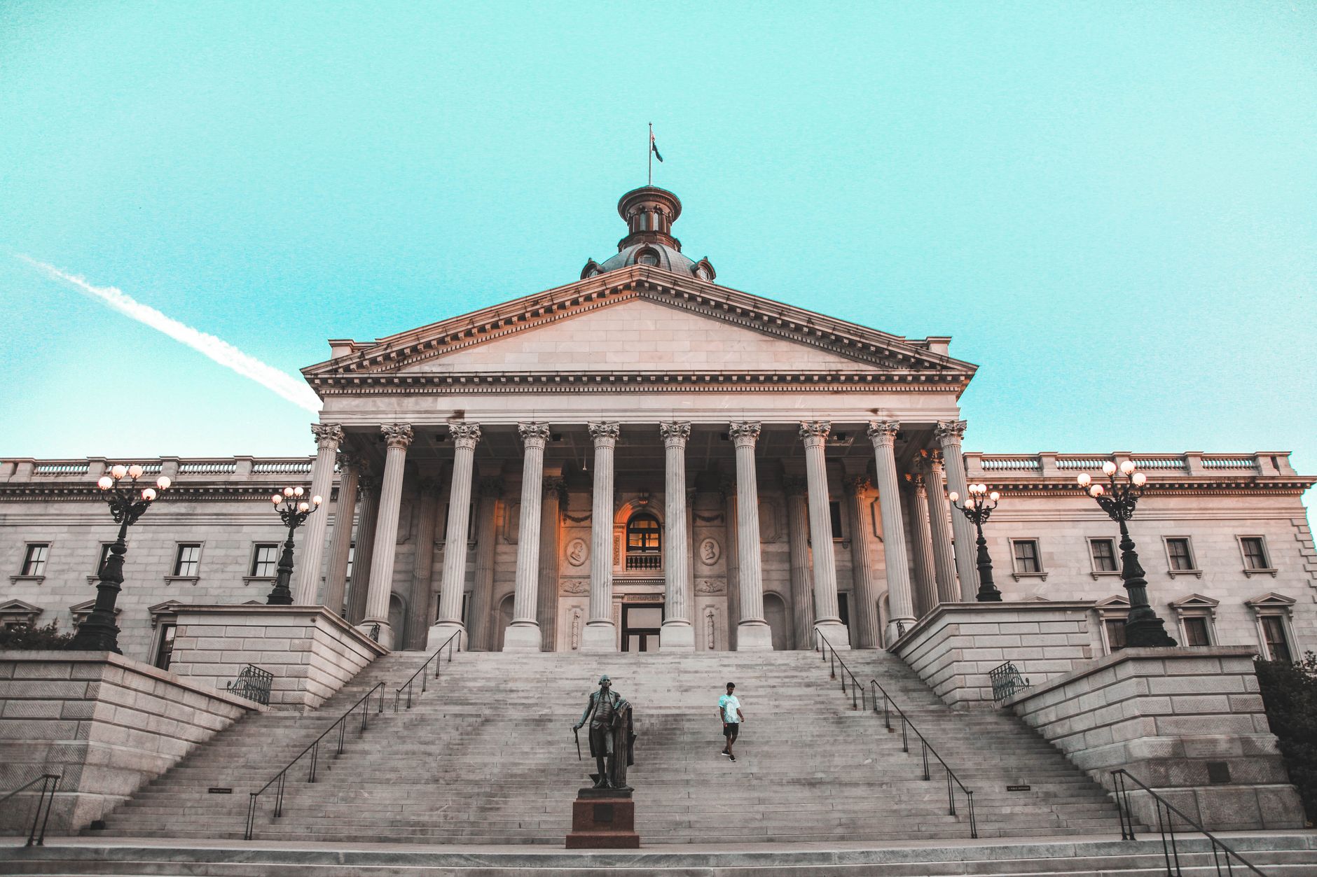 The South Carolina State House in Columbia.